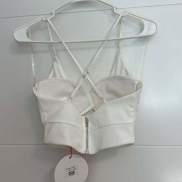 White bra top - Picture 2 of 3